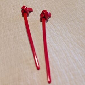 Red Knot Hair Sticks